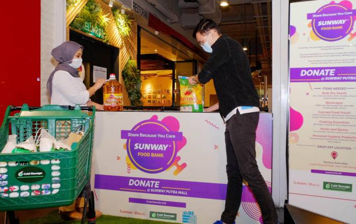 Ending hunger, a household at a time via #SunwayforGood Food Bank