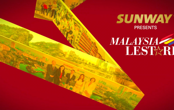 A screenshot from Sunway’s National Day video