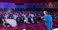 Far shot of Sunway staff at Sunway Leaders Conference 2022