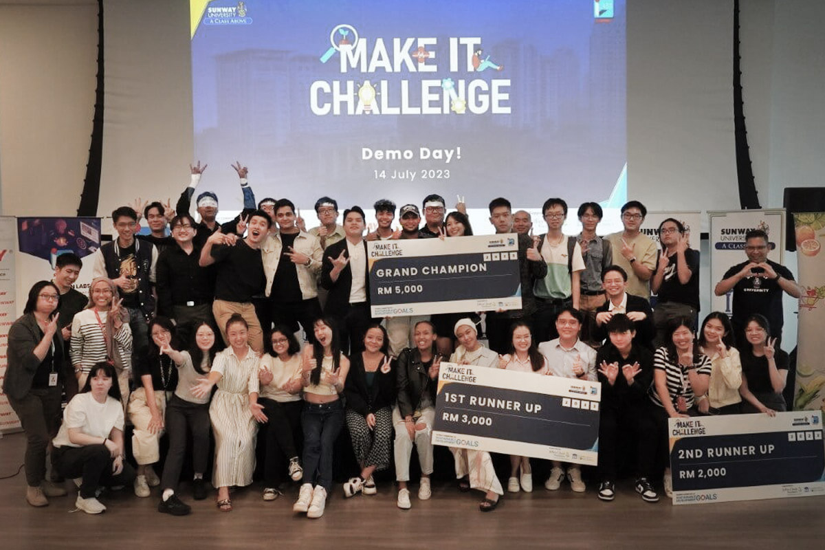 A far shot of Sunway iLabs’ Make-It Challenge