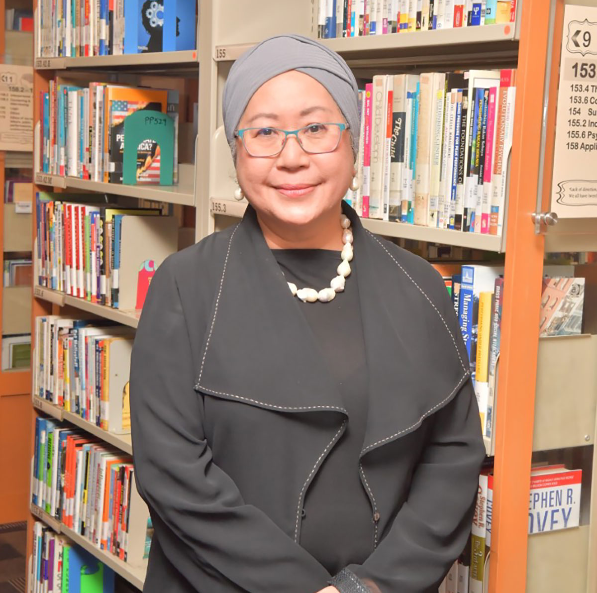 A close-up shot of Professor Tan Sri Dr. Jemilah, executive director for Sunway Centre for Planetary Health.