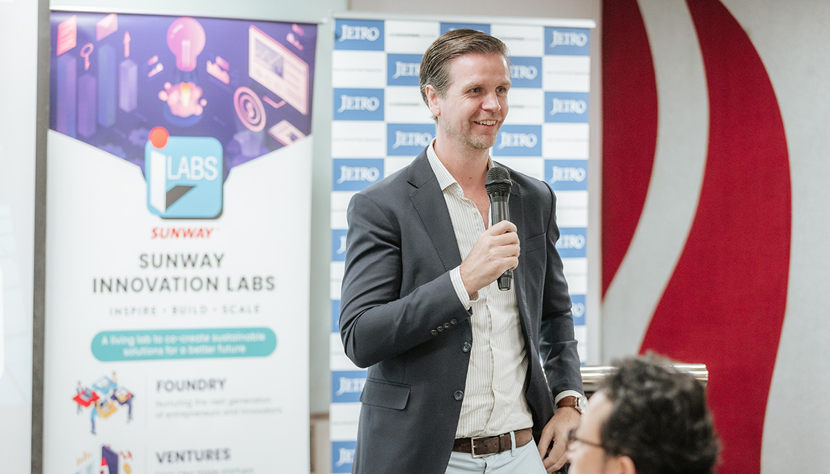 Matt van Leeuwen is the Chief Innovation Officer of Sunway Group and CEO of Sunway iLabs