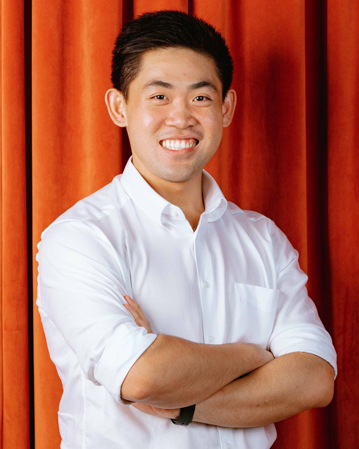 A mid-shot of Ryan Quek Chun Yan, assistant manager, business development, Sunway Property in Singapore