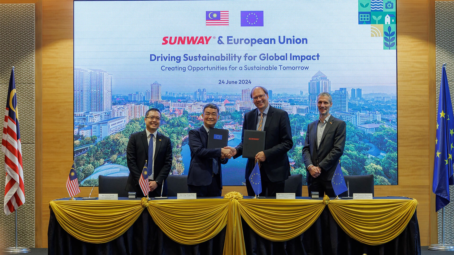 Sunway Partners European Union to Advance Sustainability Initiatives